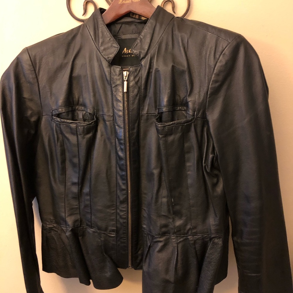 Leather jacket